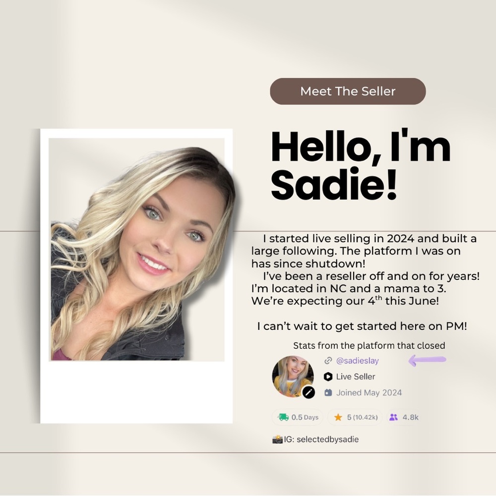 Meet the Seller
